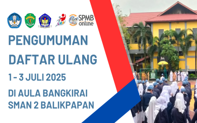 JADWAL DAFTAR ULANG SPMB TAHUN 2025/2026