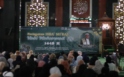 Memperingati Isra' Mi'raj di Masjid Agung At-Taqwa, SMAN 2 Balikpapan Mengusung Tema “Spirit Isra' Mi'raj Membangun Peradaban Dunia Menuju Ridha Allah