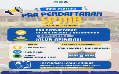 INFORMASI SEPUTAR SPMB 2026/2027